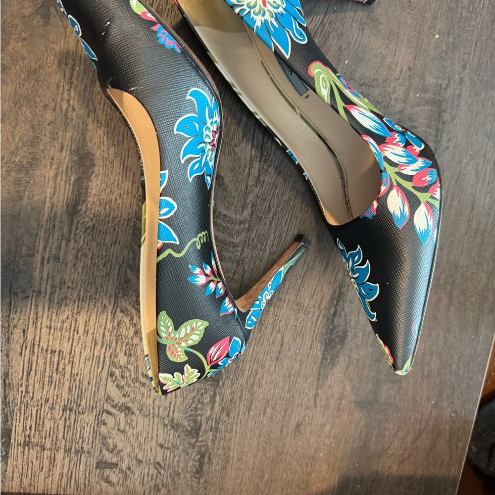 PRADA ST. RAMAGE CALZATURE DONNA NERO HEELS - Picture 3 of 16